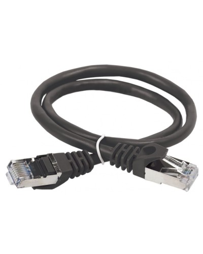 ITK Коммутационный шнур (патч-корд), кат.5Е FTP, 1,5м, черный (PC09-C5EF-1M5) в Уссурийске Патч-корды и пигтейлы Pintop.ru