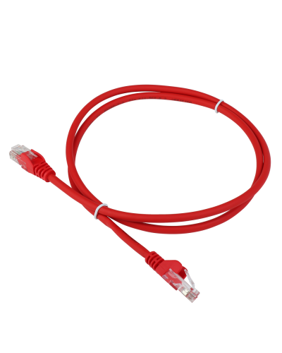 Патч-корд LANMASTER LSZH UTP кат.5e, 11 м, красный LANMASTER LAN-PC45/U5E-11-RD в Уссурийске Патчкорды (медные) Pintop.ru