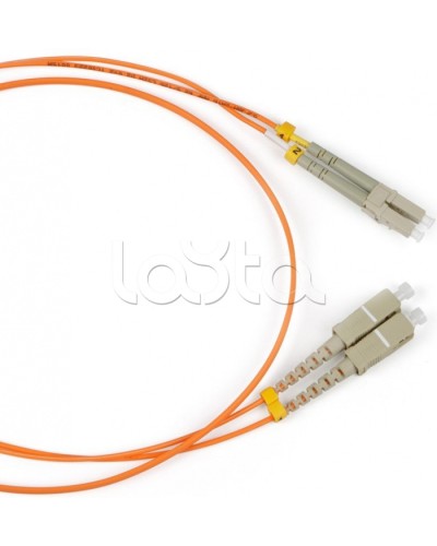 Патч-корд оптический LANMASTER LAN-LC-SC/OM2-1.0 в Уссурийске Патч-корды и пигтейлы Pintop.ru