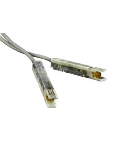 Патч-корд 110 тип - 110 тип, 1 пара, 3 м, серый LANMASTER LAN-P1-P1-3m в Уссурийске Патч-корды и пигтейлы Pintop.ru