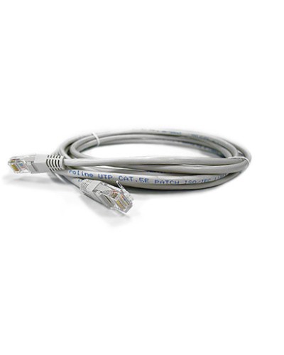 Патч-корд RJ45 - RJ45, 4 пары, UTP, категория 6, 1.5 м, серый, LSZH LANMASTER LAN-PC45/U6-1.5-GY в Уссурийске Патч-корды и пигтейлы Pintop.ru