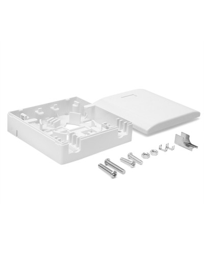 Коробка настенная на 1 адаптер SC LANMASTER LAN-SBF1-WH в Уссурийске Патч-панели Pintop.ru