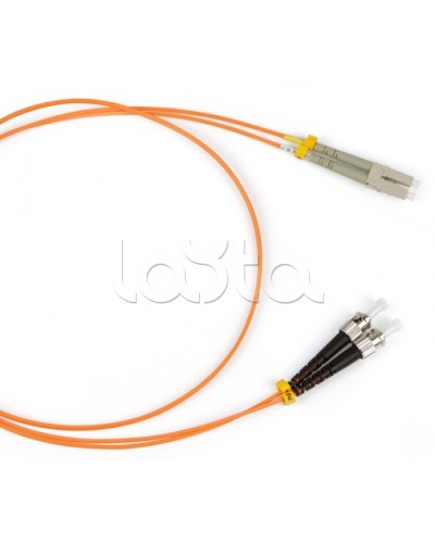 Патч-корд оптический LANMASTER LAN-ST-SC/OM2-1.5 в Уссурийске Патч-корды и пигтейлы Pintop.ru