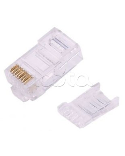 Штекер RJ45 (8P8C) CAT6 со вставкой LAZSO APJ15 в Уссурийске Коннекторы Pintop.ru