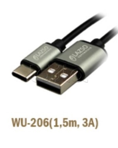 Кабель для передачи данных и зарядки LazsoWU-206(1,5m, 3А) в Уссурийске Оборудование для видеонаблюдения Pintop.ru