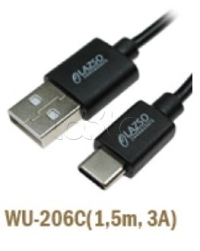 Кабель для передачи данных и зарядки LazsoWU-206C(1,5m, 3А) в Уссурийске Оборудование для видеонаблюдения Pintop.ru