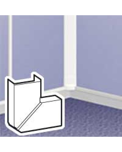 Угол плоский 40x12.5 Legrand 033316 в Уссурийске Аксессуары для кабель-канала Pintop.ru