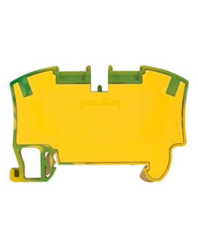 Пружинная клемма Viking 3 заземляющая однополюсная 2 проводника шаг 8 мм желто-зеленый Legrand 037272 в Уссурийске Клеммные колодки Pintop.ru