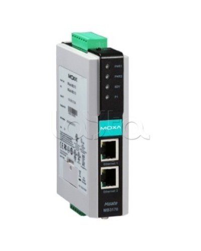 Преобразователь 1-портовый Modbus-RTU/ASCII (RS-232/422/485) в Modbus/TCP MGate MB3170I-T в Уссурийске Дополнительное оборудование для ОПС Pintop.ru