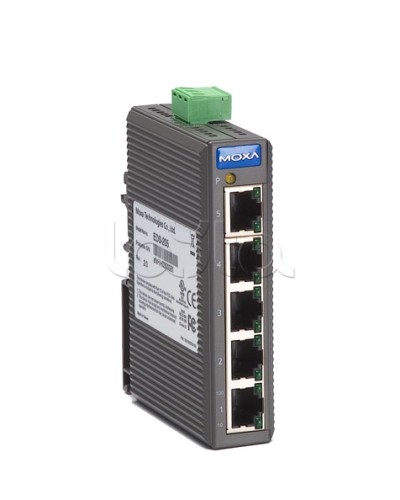 Коммутатор неуправляемый промышленный 5-портовый Moxa EDS-205A в Уссурийске Коммутаторы Pintop.ru