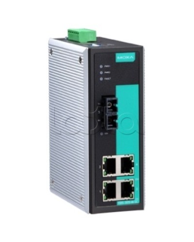 Коммутатор неуправляемый промышленный 4-портовый Moxa EDS-305-S-SC-T в Уссурийске Коммутаторы Pintop.ru
