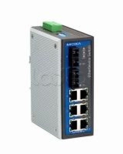 Коммутатор неуправляемый промышленный 8-портовыйMoxa EDS-308-SS-SC-T в Уссурийске Коммутаторы Pintop.ru