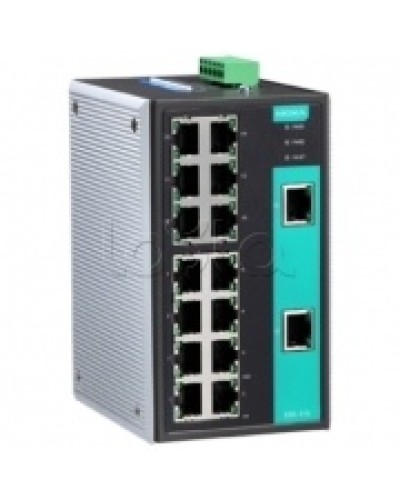 Коммутатор неуправляемый промышленный 16-портовый Moxa EDS-316 в Уссурийске Коммутаторы Pintop.ru