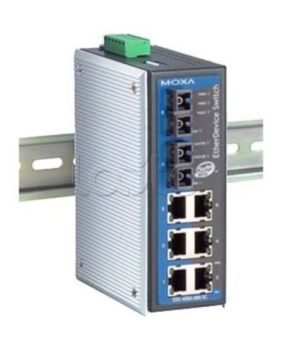 Коммутатор управляемый начального уровня 8-портовый Moxa EDS-408A-SS-SC-T в Уссурийске Коммутаторы Pintop.ru