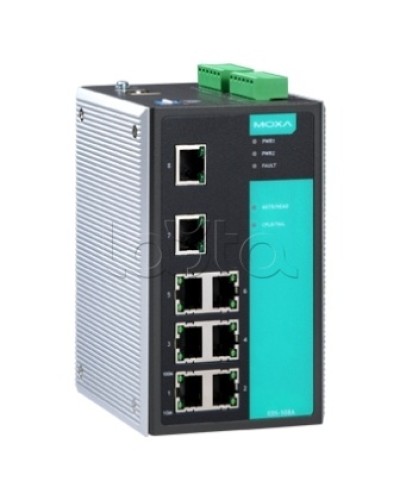 Коммутатор управляемый промышленный 8-портовый Moxa EDS-508A-T в Уссурийске Коммутаторы Pintop.ru