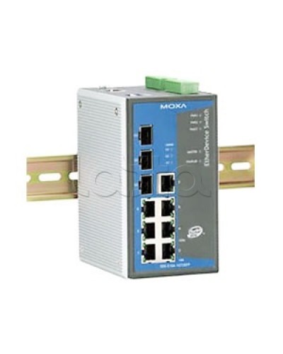 Коммутатор управляемый промышленный 10-портовый Moxa EDS-510A-3SFP в Уссурийске Коммутаторы Pintop.ru