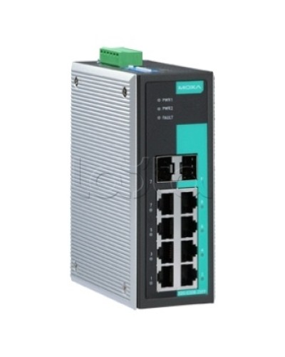 Коммутатор неуправляемый промышленный 8-портовый Moxa EDS-G308-2SFP в Уссурийске Коммутаторы Pintop.ru