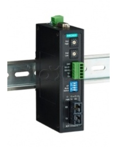 Конвертер RS-232/422/485 в одномодовое оптоволокно (SС разъем) с сертификатом IECEx Moxa ICF-1150-S-SC-IEX в Уссурийске Дополнительное оборудование для ОПС Pintop.ru