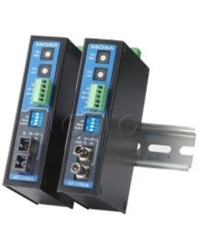 Конвертор RS-232/422/485 в оптику SM (ST) Moxa ICF-1150-S-ST-T в Уссурийске Дополнительное оборудование для ОПС Pintop.ru
