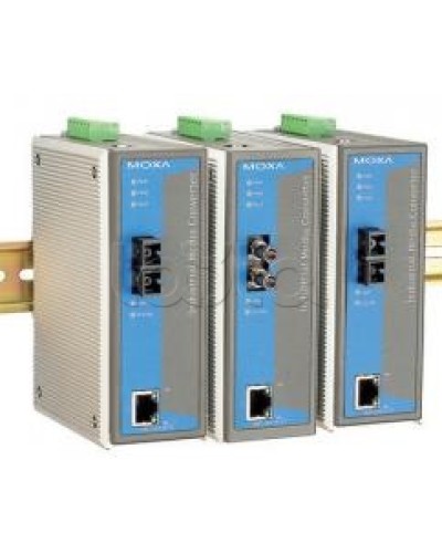 Медиаконвертер Ethernet 10/100BaseTX в 100BaseFX (ST) Moxa IMC-101-M-ST-T в Уссурийске Дополнительное оборудование для ОПС Pintop.ru