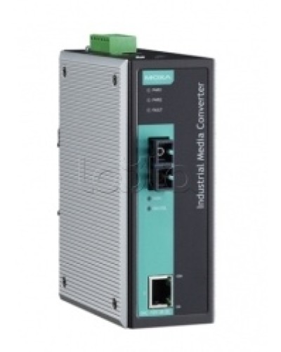 Медиаконвертер Ethernet 10/100BaseTX в 100BaseFX (SC) Moxa IMC-101-S-SC в Уссурийске Дополнительное оборудование для ОПС Pintop.ru