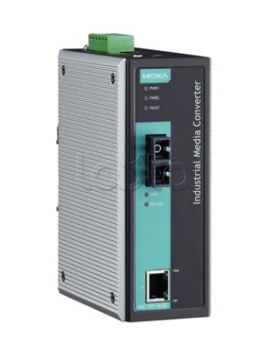 Медиаконвертер Ethernet 10/100BaseTX в 100BaseFX (SC) Moxa IMC-101-S-SC-T в Уссурийске Дополнительное оборудование для ОПС Pintop.ru