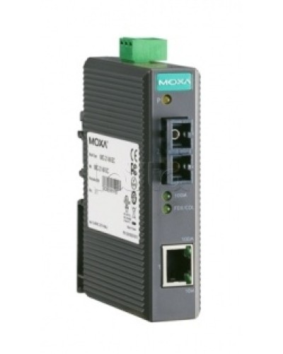 Медиаконвертер Ethernet 10/100BaseTX в 100BaseFX (SC) Moxa IMC-21-S-SC в Уссурийске Медиаконвертеры Pintop.ru