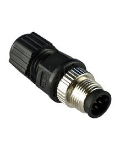 Разъем M12A папа (8-конт.)Moxa M12A-8PMM-IP68 в Уссурийске Коннекторы Pintop.ru
