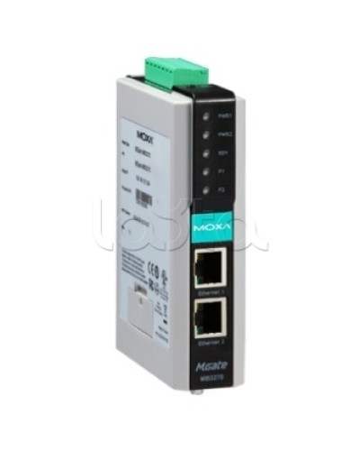 Преобразователь 2-портовый Modbus-RTU/ASCII (RS-232/422/485) в Modbus/TCPMoxa MGate MB3270 в Уссурийске Дополнительное оборудование для ОПС Pintop.ru
