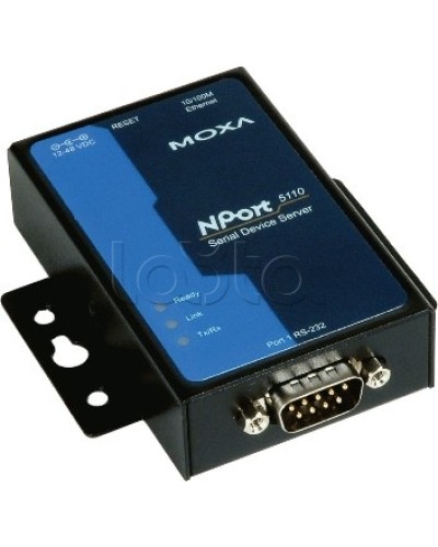 Сервер 1-портовый RS-232 в Ethernet Moxa NPort 5110A в Уссурийске Дополнительное оборудование для ОПС Pintop.ru