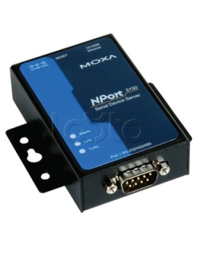 Сервер 1-портовый RS-232/422/485 в Ethernet Moxa Nport 5150 в Уссурийске Дополнительное оборудование для ОПС Pintop.ru