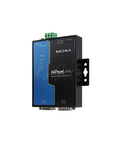 Сервер 2-портовый RS-232 в Ethernet Moxa NPort 5210A-T в Уссурийске Дополнительное оборудование для ОПС Pintop.ru