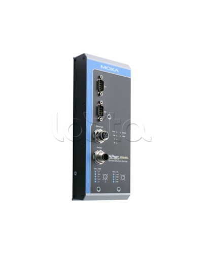 Сервер 2-портовый RS-232/422/485 в Ethernet Moxa NPort 5250AI-M12 в Уссурийске Дополнительное оборудование для ОПС Pintop.ru