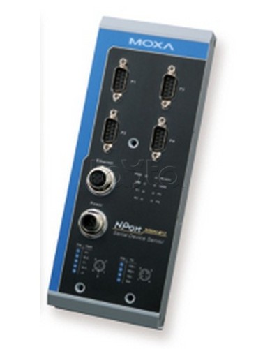 Сервер 4-портовый RS-232/422/485 в Ethernet Moxa NPort 5450AI-M12-CT в Уссурийске Дополнительное оборудование для ОПС Pintop.ru