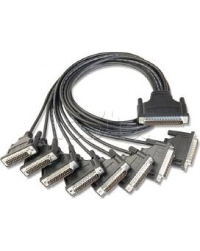 Кабель для 8-портовых плат ISA, PCI, Universal PCI Moxa Opt-8C (CBL-M62M25x8) в Уссурийске Дополнительное оборудование для ОПС Pintop.ru