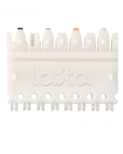 Соединительный модуль 110 типа, Кат.5е,  4 пары, белый NIKOMAX (NMC-CC110UD4) в Уссурийске Кроссовое оборудование тип 110 Pintop.ru