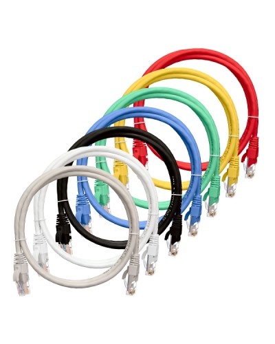 Шнур коммутационный 2хRJ45/8P8C U/UTP кат.5е (NMC-PC4UD55B-015-GY) NIKOMAX (1.5 м) в Уссурийске Патчкорды (медные) Pintop.ru