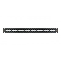 Патч-панель NIKOMAX NMC-RP48UD2-1U-BK