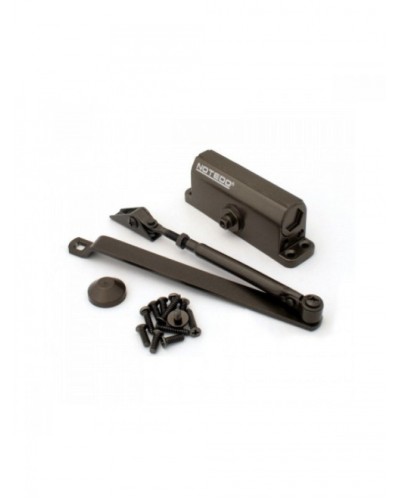 Доводчик NOTEDO DC-070-I EN3 (коричневый RAL 8016) в Уссурийске Доводчики Pintop.ru