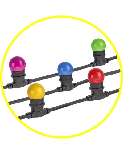 Гирлянда Navigator 93 661 NGF-001-01 (белтлайт 10 5м Е27 черный) в Уссурийске Источники света(Лампы) Pintop.ru