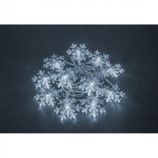 Гирлянда Navigator 95 037 NGF-D042-01 (нить-снежинки CW 1.3м IP20)