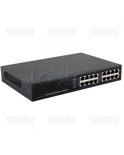 PoE-инжектор Gigabit Ethernet на 8 портов OSNOVO Midspan-8/150RG в Уссурийске Блоки питания для кожухов и камер Pintop.ru