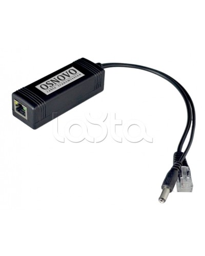PoE-сплиттер OSNOVO PoE Splitter/2 в Уссурийске Блоки питания для кожухов и камер Pintop.ru