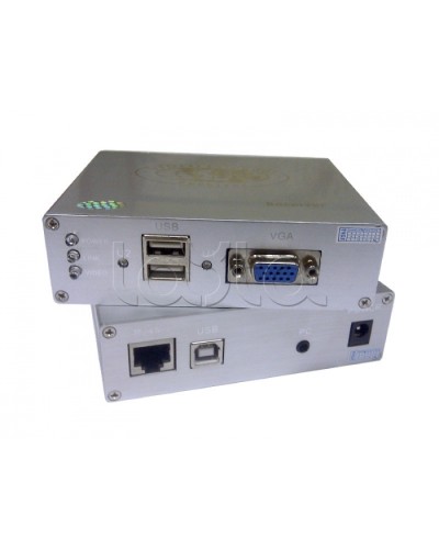 Комплект для передачи VGA, Клавиатура, Мышь, до 300 м OSNOVO TA-VKM/7+RA-VKM/7 в Уссурийске Видеоусилители, Модуляторы, Делители Pintop.ru