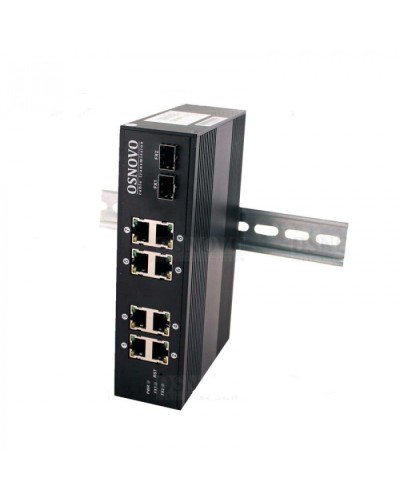 Коммутатор 10-портовый OSNOVO SW-70802/I в Уссурийске Коммутаторы Pintop.ru