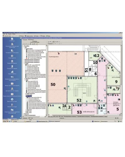 ПО Модуль Мониторинг PERCo-SM08 в Уссурийске Сетевая СКУД Perco Pintop.ru