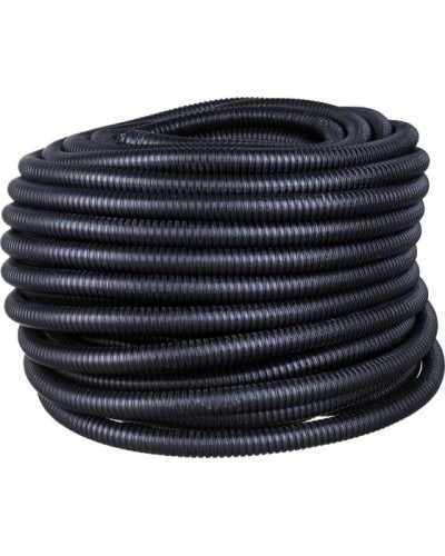 Металлорукав в ПВХ изоляции МРПИнг-20 (РЗ-Ц-ПВХнг), черный REXANT (28-2020-50) в Уссурийске Металлорукав Pintop.ru