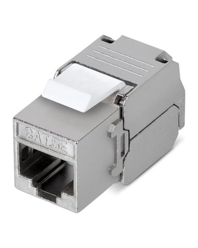 Модуль Keystone Jack RJ-45(8P8C), FTP экранированный, CAT 5e, тип 180 град., самозажимной REXANT PRO 02-0071 в Уссурийске Модули Keystone Pintop.ru
