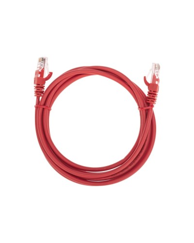 Патч-корд U/UTP, CAT 5e, RJ45-RJ45, 26AWG, LSZH, красный, 2м REXANT 02-0103-2 в Уссурийске Патчкорды (медные) Pintop.ru