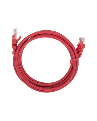 Патч-корд U/UTP, CAT 6, RJ45-RJ45, 26AWG, LSZH, красный, 2м REXANT 02-0293-2 в Уссурийске Патчкорды (медные) Pintop.ru